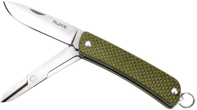 RUIKE S22 Multifunction Knife 2.1in 14C28N Stainless Steel Clip Point Plain Blade Green - Ruike