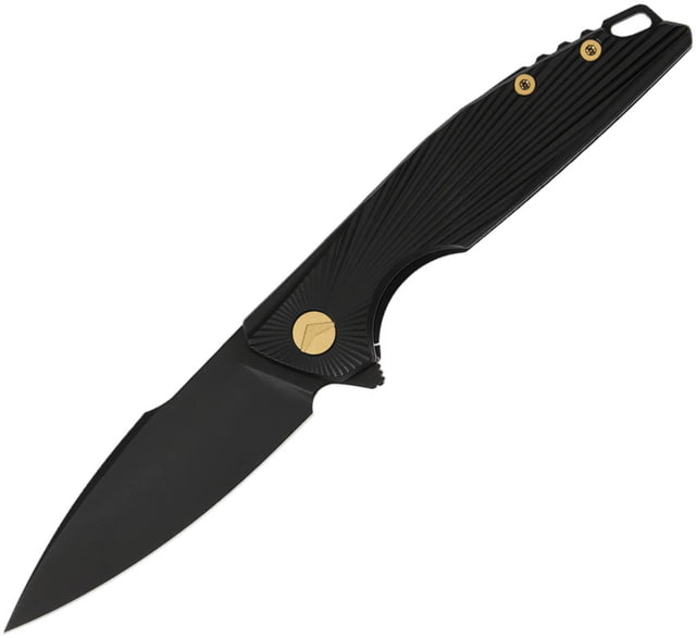 FerraMonster Aurora Rays Framelock Ti Black - Ferramonster