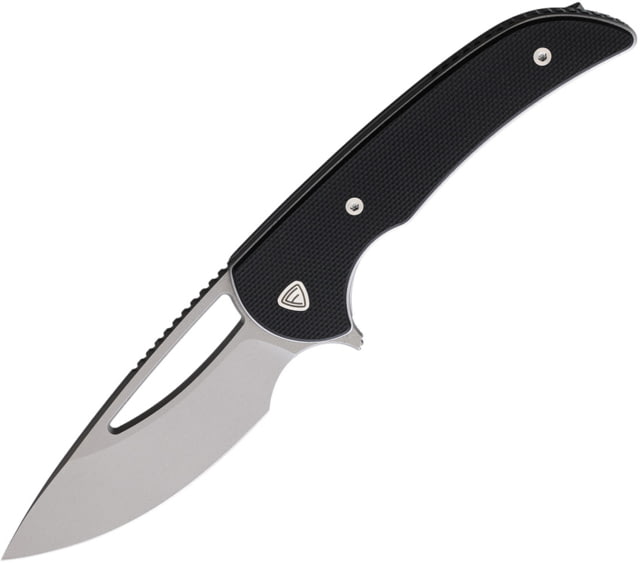 Ferrum Forge Knife Works Mini Archbishop Linerlock Folding Knife 2.75" stonewash finish Nitro V steel blade Black G10 handle MINI ARCHBISHOP NITRO - Ferrum Forge Knife Works
