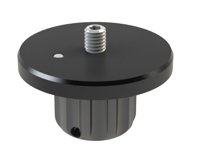 Field Optics Research Flat Top Assembly for FBT series tripods Short handle Includes Short Handle Assy and Flat Top Disk - Field Optics Research