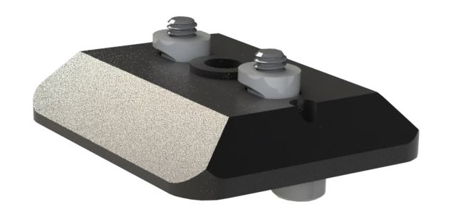 Field Optics Research KeyMOD Rail Mount RC2/200PL & 1/4-20 Mount - Field Optics Research
