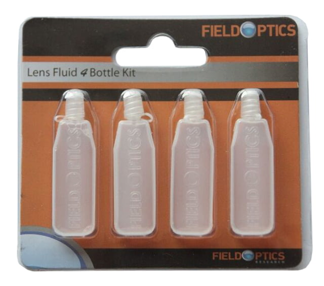Field Optics Research Pock Lens Cleaner Mini-Bottle Refill 4 pack Blister - Field Optics Research