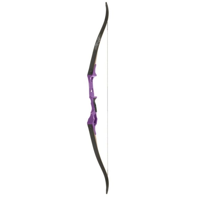 Fin-Finder Bank Runner Recurve 58 in 35 lbs RH Purple - Fin-Finder