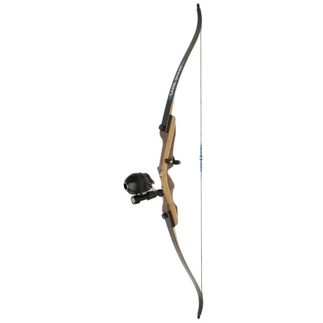 Fin-Finder Sand Shark Recurve w/Spin Doctor Pkg LH Brown - Fin-Finder