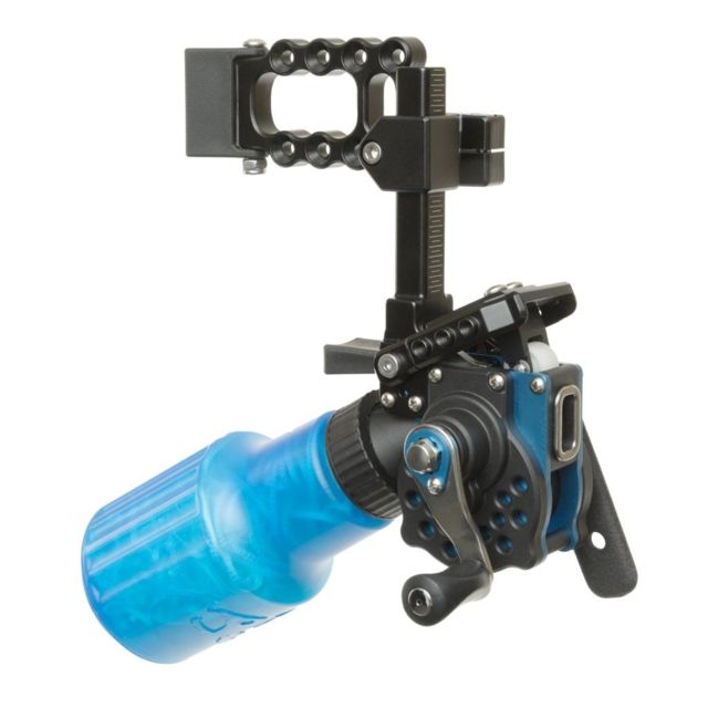Fin-Finder Winch Pro Bowfishing Reel RH Blue - Fin-Finder
