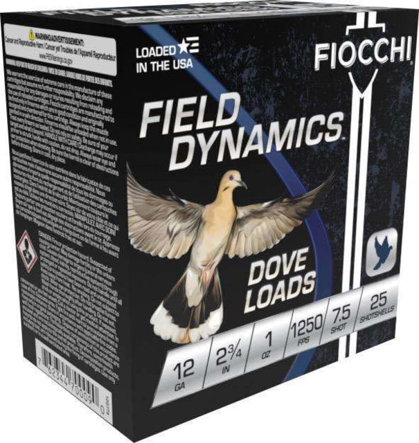 cchi Dove/Quail 12 Gauge 1 Oz 2 3/4in Shotgun 25 Rounds Ammo
