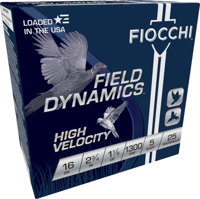 cchi Hi Velocity Lead 16 Gauge 1 1/8oz 2.75in 5 Shot Shotgun 25 Rounds Ammo