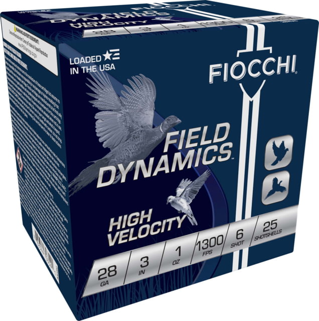 cchi Hi Velocity Lead 28 Gauge 1oz 3in Shotgun #6 25 Rounds Ammo