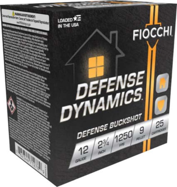 cchi Home Defense 12 Gauge 9oz 2.75in Shotgun 25 Rounds Ammo