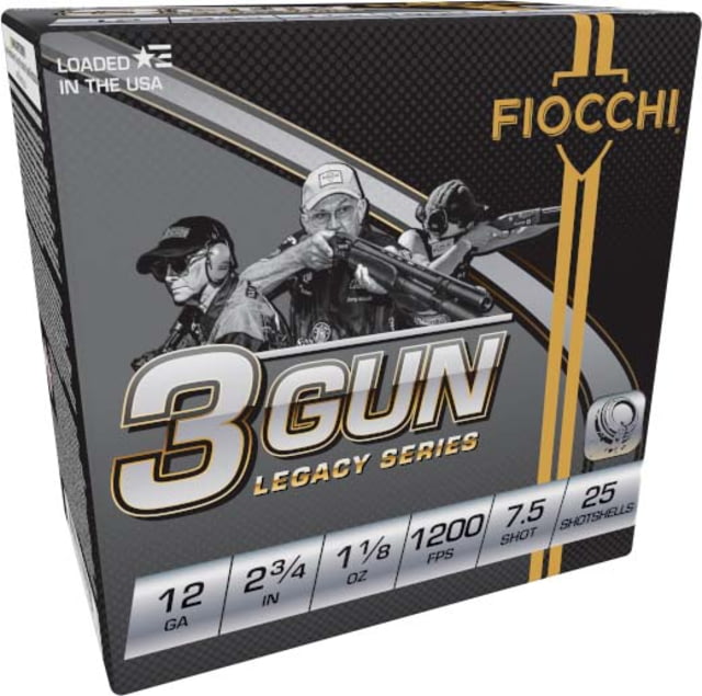 cchi Shooting Dynamics 3GM 12 Gauge 1 1/8oz 2.75in Shotgun 25 Rounds Ammo