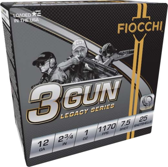 cchi Shooting Dynamics 3GM 12 Gauge 1oz 2.75in Shotgun 25 Rounds Ammo