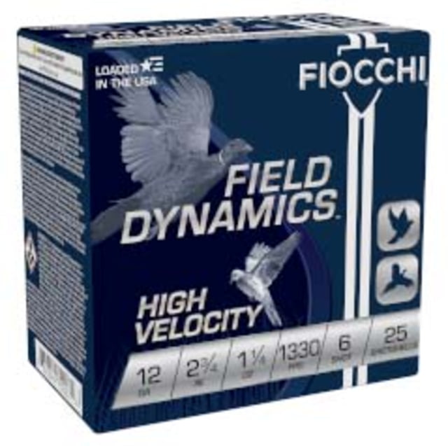 cchi Vi Helocity 12 Gauge 1 1/4oz 2.75in Shotgun 6 Shot 25 Rounds Ammo