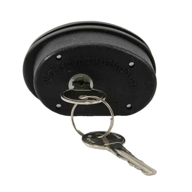 Firearm Safety Devices  Keyed Trigger Lock Black Rubber W/Metal Lock