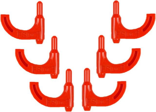 Firearms Safety Devices Fsdc Loaded Chamber Indicator Safety Flags Orange Pistol 6pk