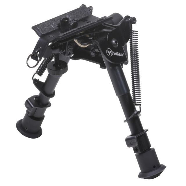 USED Firefield Stronghold Bipod w/Lever 6-9in Black  EDEMO3 Used Condition Like New Inspect and Rebox - Firefield