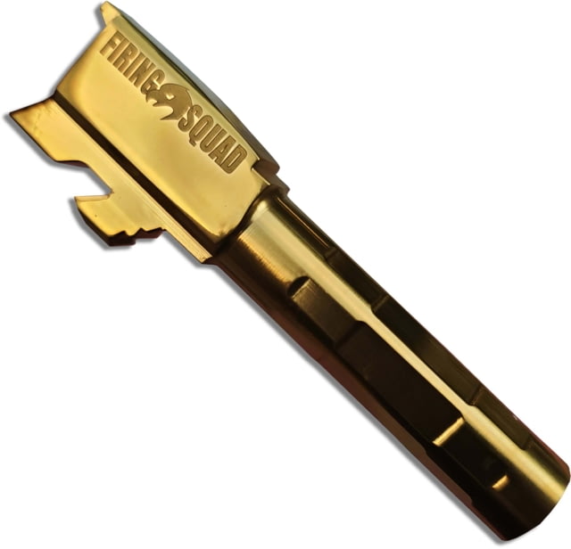 Firing Squad Firearms Glock 43 43X Non-threaded Polished Barrel Gold Glock 43/43x - Firing Squad Firearms