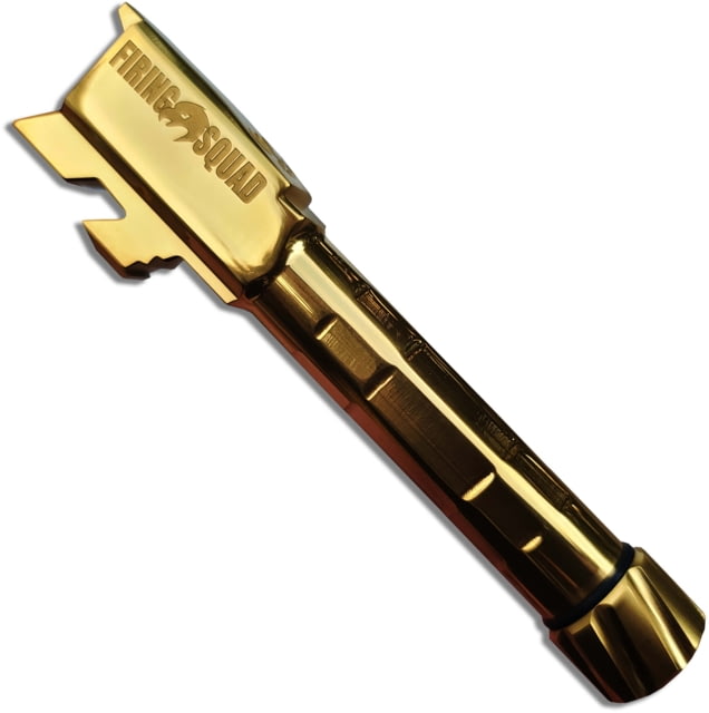Firing Squad Firearms Glock 43 43X Threaded Polished Barrel Gold Glock 43/43x - Firing Squad Firearms