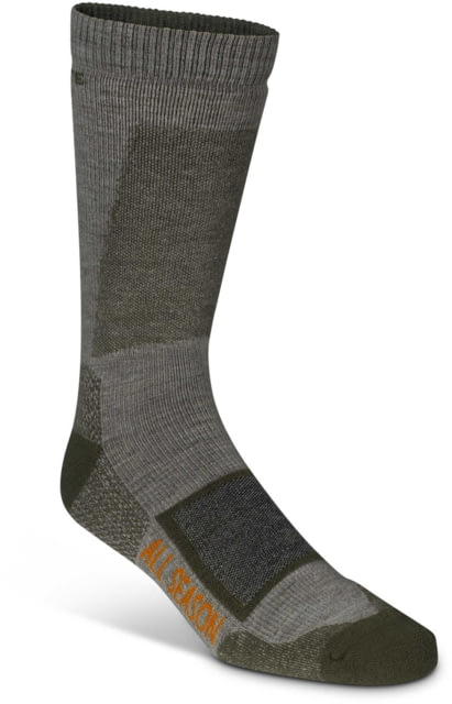 First Lite All Season Merino Crew Socks Conifer Small