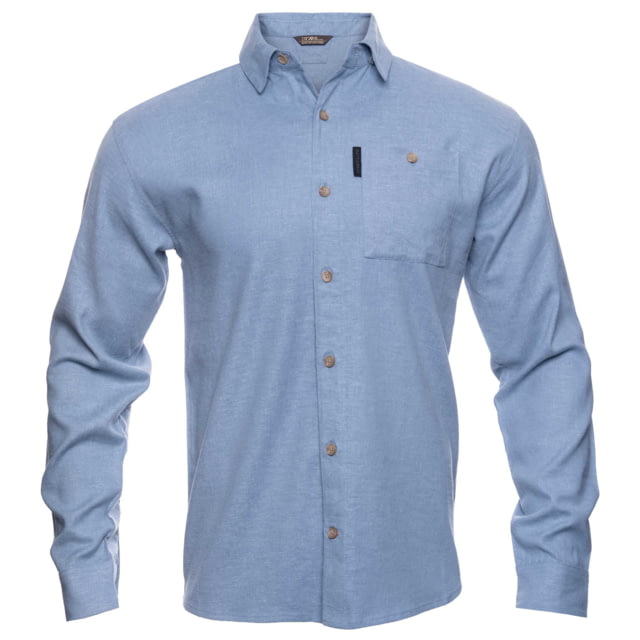First Lite Horizon Hemp Long Sleeve Top - Men's Sky Blue Large