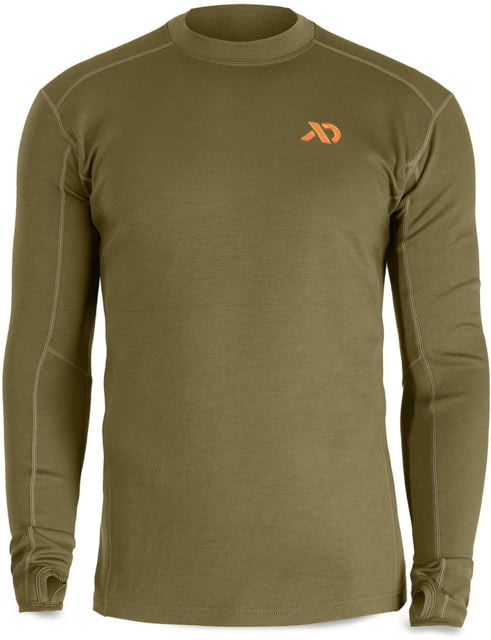 First Lite Kiln Long Sleeve Crew - Men's Conifer Large