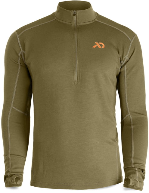 First Lite Kiln Quarter Zip - Men's Conifer Extra Large