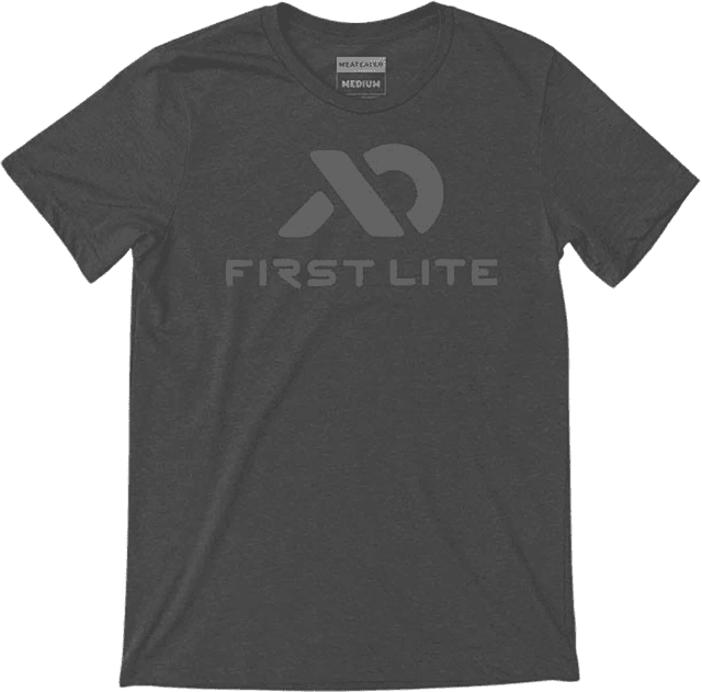 First Lite Logo T-Shirt - Men's Black 2XL