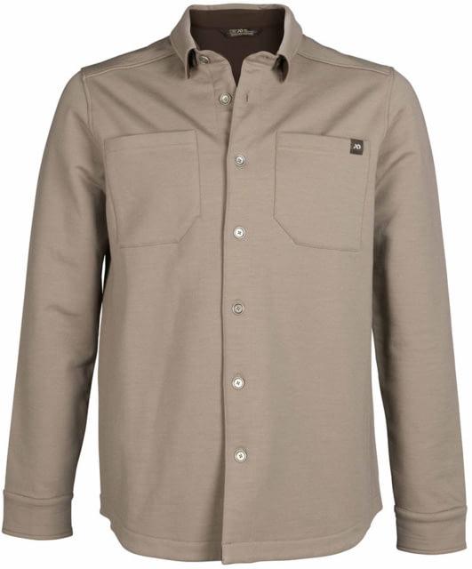 First Lite Rugged Wool Field Shirt - Men's Walnut 2XL