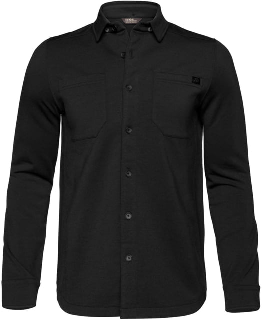 First Lite Rugged Wool Field Shirt - Men's Black 2XL