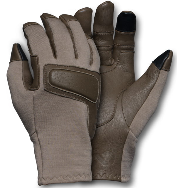 First Lite First Lite Rugged Wool Hybrid Gloves Walnut Extra Large - $67.99 at Optics Planet
