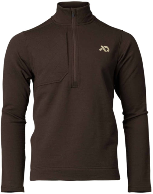 First Lite Rugged Wool Quarter Zip - Men's Terra Large