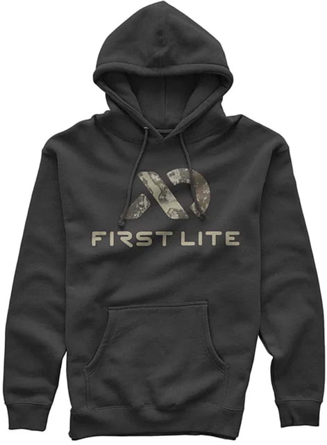 First Lite Specter Logo Hoody - Men's Black Large
