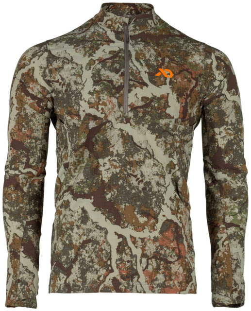 First Lite Trace Quarter Zip - Men's Specter Large