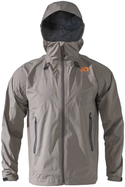 First Lite Vapor Stormlight Rain Jacket - Men's Walnut 2XL