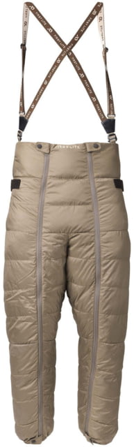 First Lite Whitecloud Down Bib - Men's Walnut Large