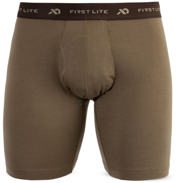 First Lite Wick Game Bag Brief - Men's Dry Earth Medium