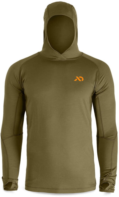 First Lite Wick Hoody - Men's Conifer Large