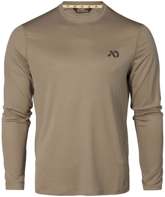 First Lite Yuma Synthetic Long Sleeve Crew - Men's Walnut Extra Large