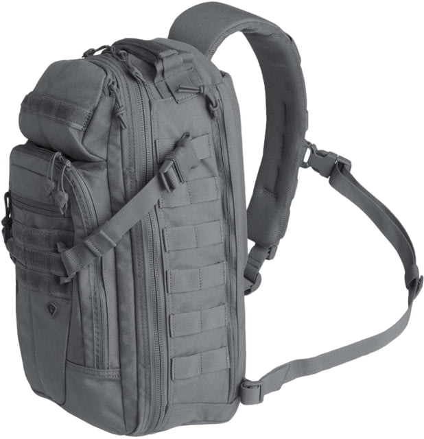 First Tactical Crosshatch Sling 19L Pack Wolf Grey - First Tactical
