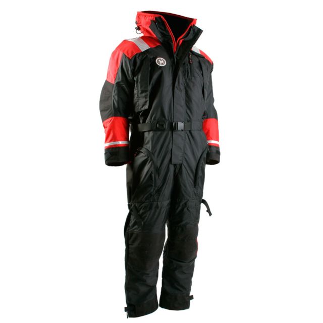 Firstwatch Anti-Exposure Suit - Black/Red - Small, AS-1100-RB-S