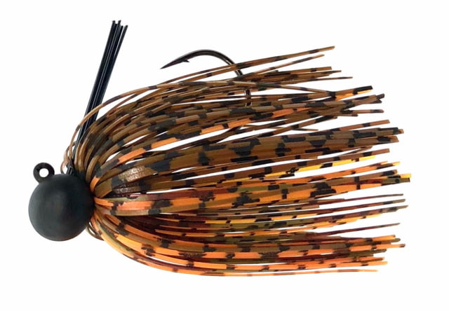 Fitzgerald Fishing Thrift Tungsten Micro Jig Green Pumpkin Amber 3/8oz