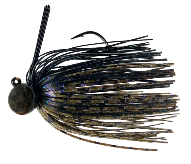 Fitzgerald Fishing Thrift Tungsten Micro Jig Green Pumpkin/ Black/ Blue 3/4oz