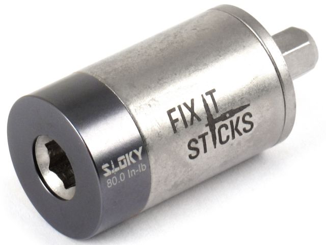 Fix It Sticks 80 Inch lbs Torque Limiter w/ 5mm Bit Gray Large