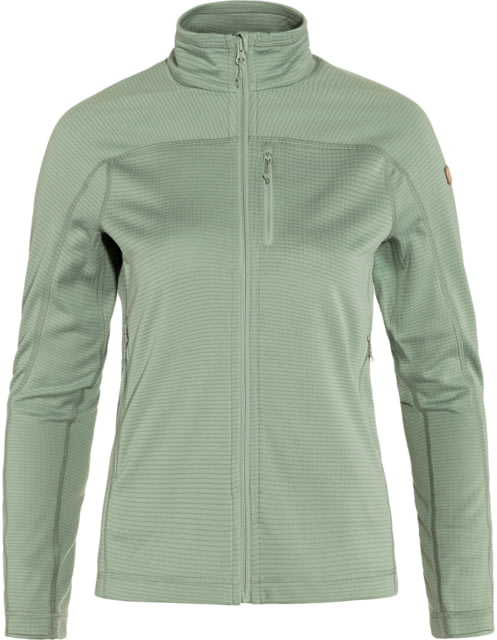 Fjallraven Fjallraven Abisko Lite Fleece Jacket - Women's Misty Green Medium - $145.00 at Optics Planet