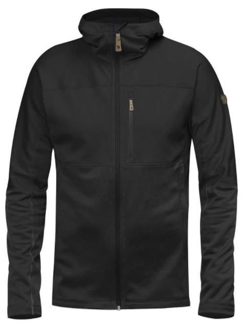 Fjallraven Fjallraven Abisko Trail Fleece Jacket Men's Black XXL - $165.00 at Optics Planet