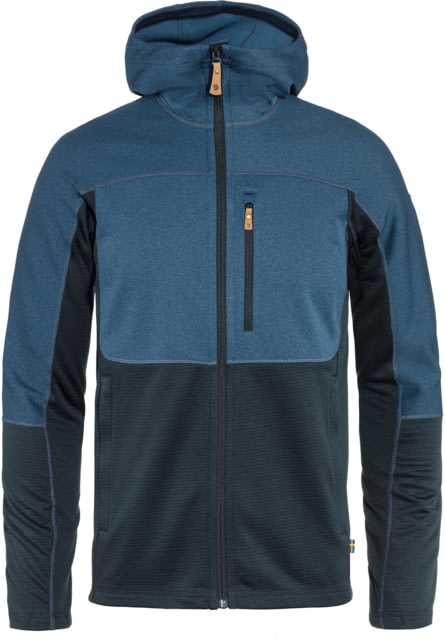 Fjallraven Fjallraven Abisko Trail Fleece - Men's Indigo Blue/Dark Navy Large - $165.00 at Optics Planet