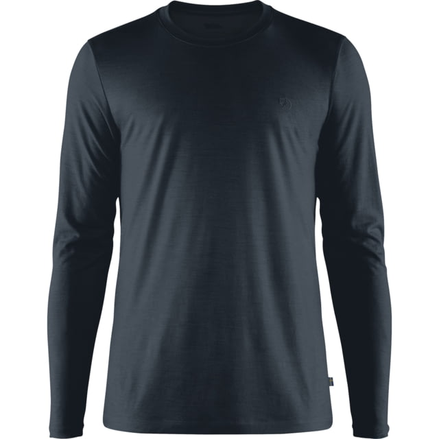 Fjallraven Abisko Wool LS - Men's Dark Navy 2XL