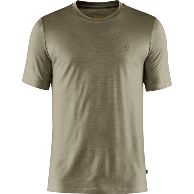 Fjallraven Abisko Wool SS - Men's Light Olive Extra Small
