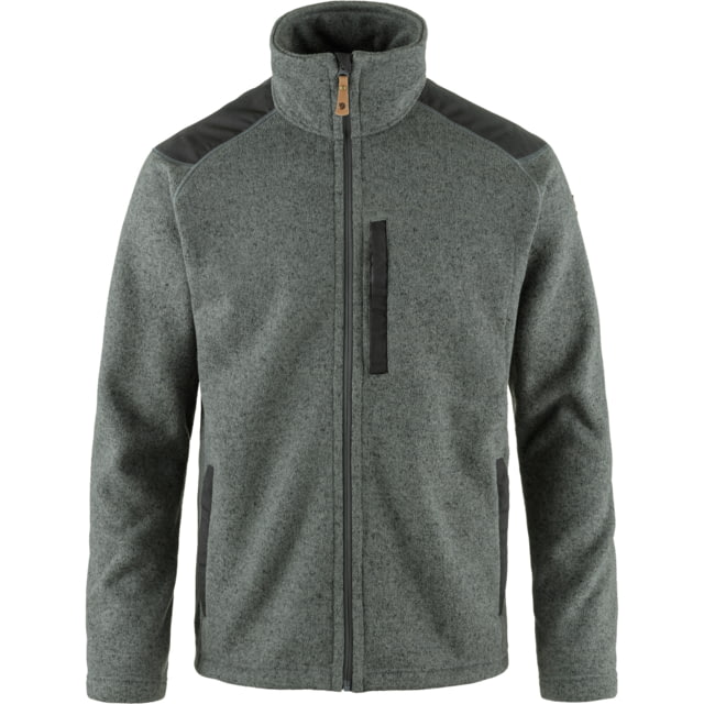 Fjallraven Buck Fleece Jacket - Men's Grey/Melange 3XL