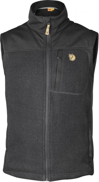 Fjallraven Buck Fleece Vest - Mens Graphite Medium