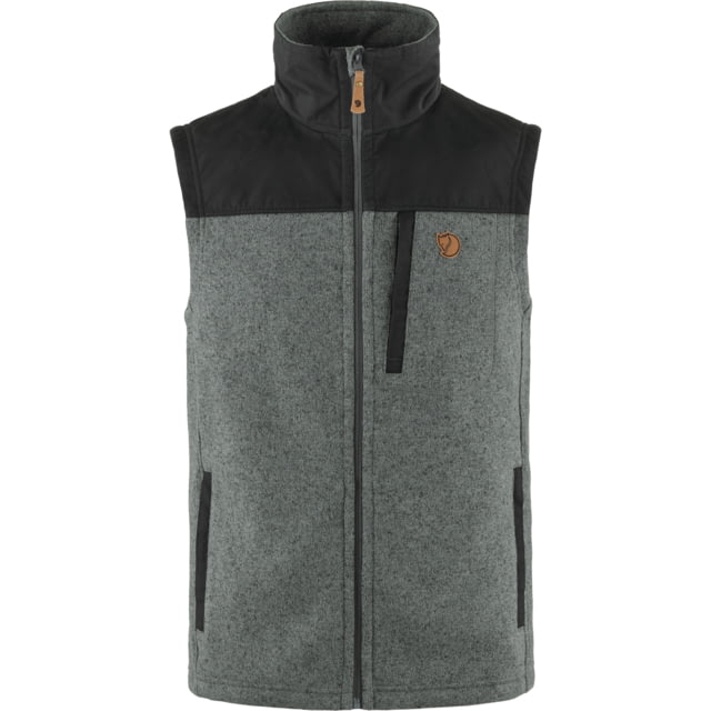 Fjallraven Buck Fleece Vest - Men's Grey/Melange 3XL